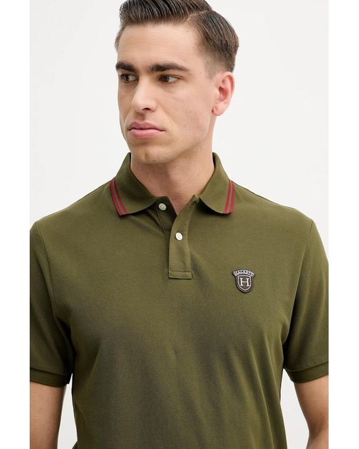 Polo di Hackett in Green da Uomo