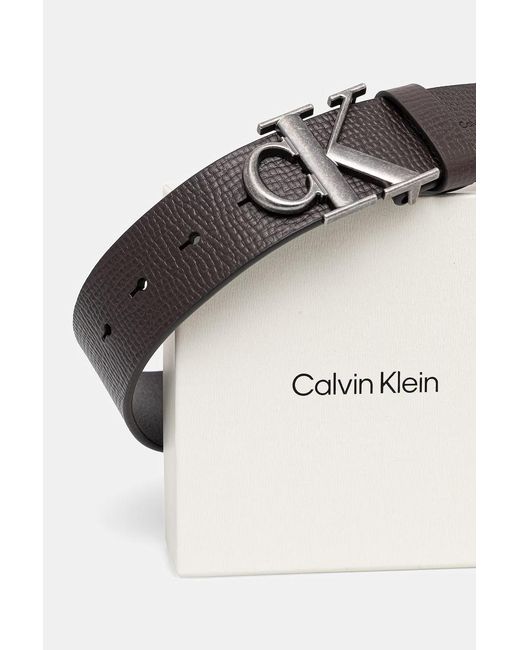 Cintura Da Uomo di Calvin Klein in Black da Uomo