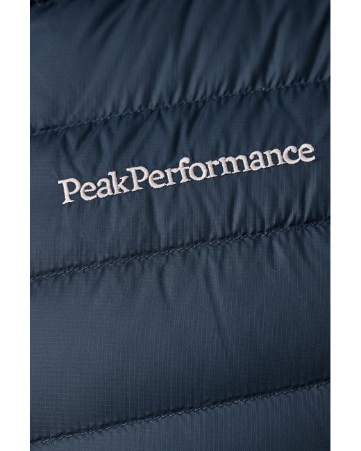 Smanicato di Peak Performance in Blue da Uomo