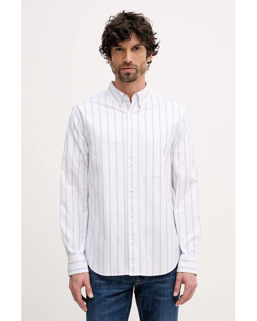 Camicia di Calvin Klein in White da Uomo