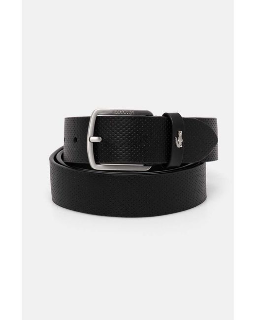 Set Di Custodia Per Carte E Cinturino Da Uomo di Lacoste in Black da Uomo