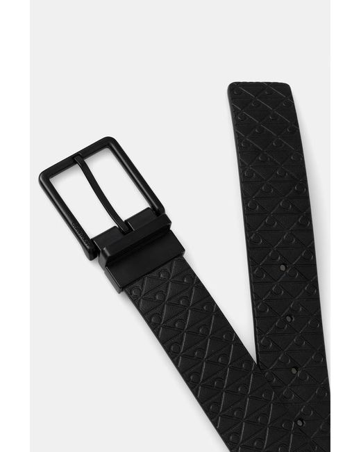 Cintura Reversibile Da Uomo di Calvin Klein in Black da Uomo