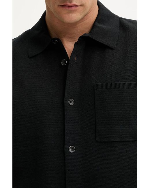 Camicia di Rag & Bone in Black da Uomo