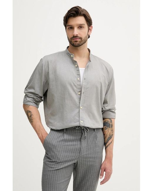 Camicia di Boss in Gray da Uomo