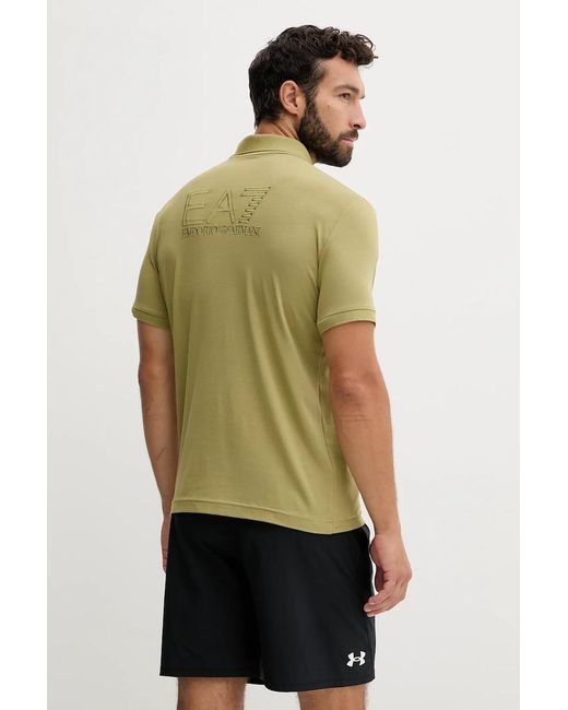 Polo di EA7 in Green da Uomo