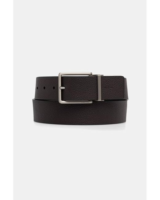 Cintura Reversibile Da Uomo di Calvin Klein in Black da Uomo