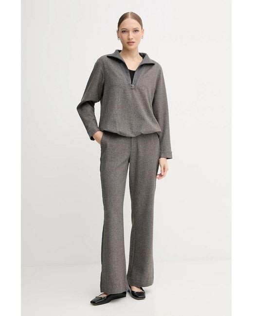 Camicetta Soleia di Mos Mosh in Gray