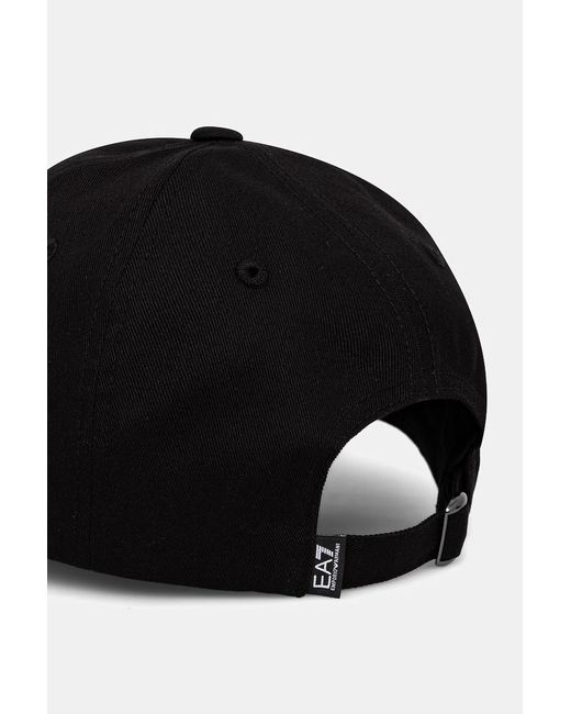 Berretto Con Visiera di EA7 in Black