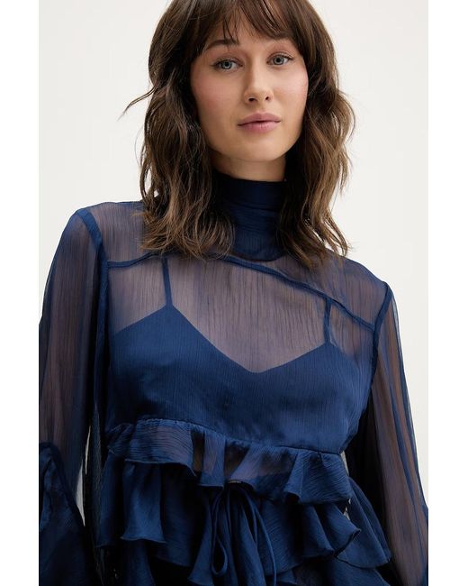 Camicetta di Bardot in Blue