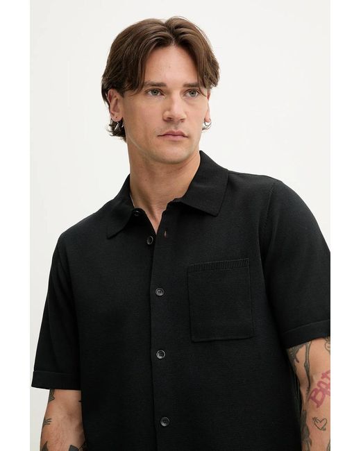 Camicia di Rag & Bone in Black da Uomo