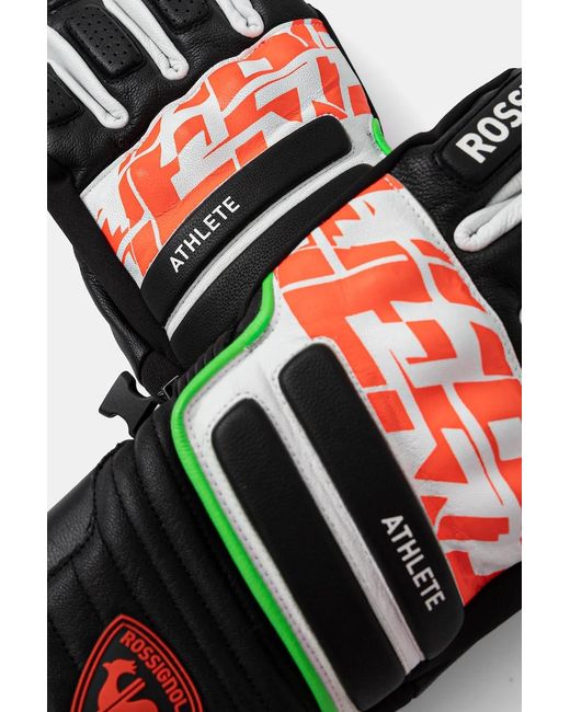 Guanti Da Sci Hero di Rossignol in Black da Uomo