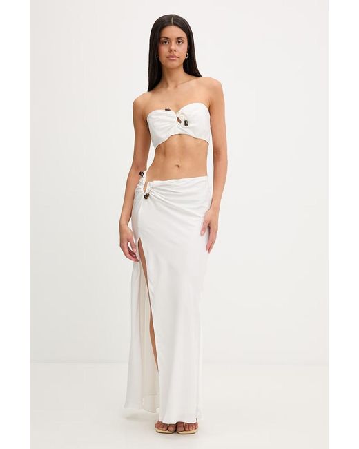 Camicetta di Bardot in White