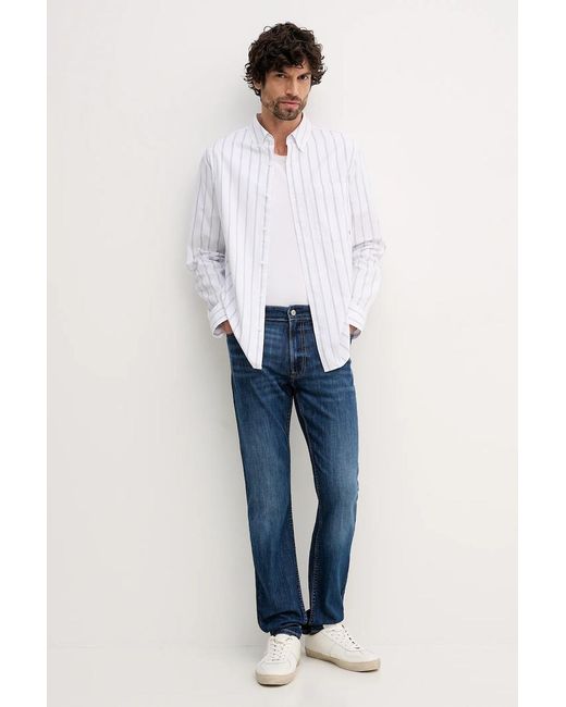 Camicia di Calvin Klein in White da Uomo