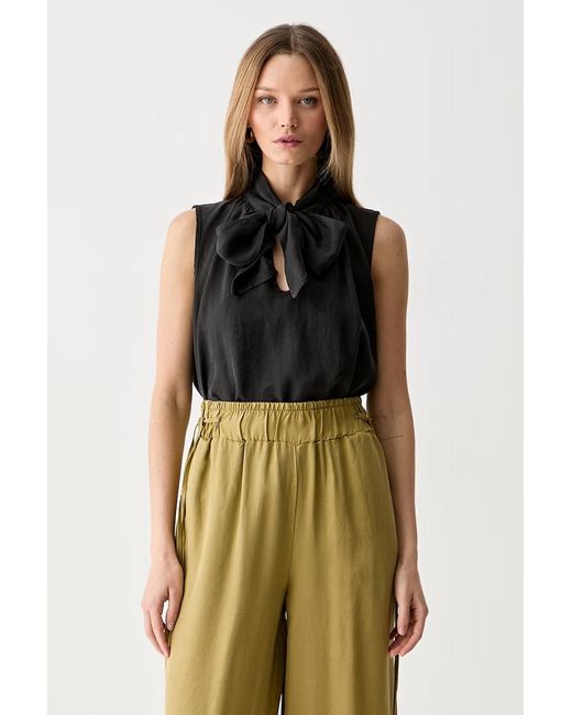 Camicetta Halter Da Donna di ViCOLO in Black