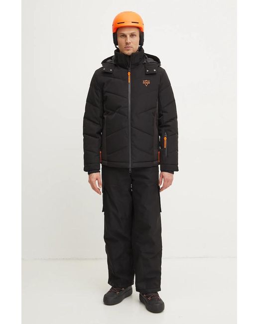 Giacca Da Sci di Guess in Black da Uomo