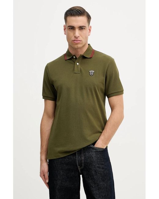Polo di Hackett in Green da Uomo