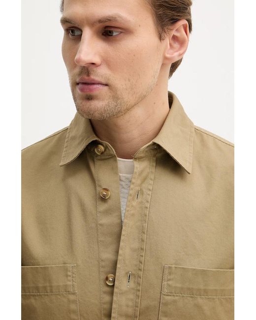 Camicia di Boss in Natural da Uomo