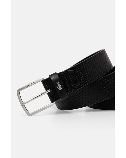 Set Di Custodia Per Carte E Cinturino Da Uomo di Lacoste in Black da Uomo