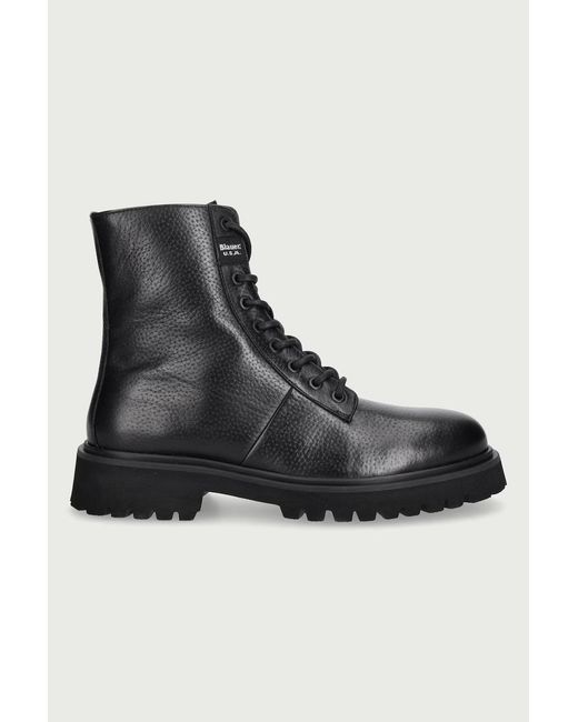 Trappers Da Uomo di Blauer in Black da Uomo