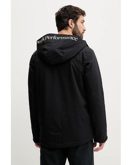 Giacca Da Sci Rider di Peak Performance in Black da Uomo