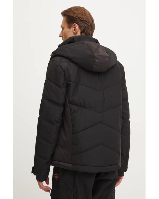 Giacca Da Sci di Guess in Black da Uomo
