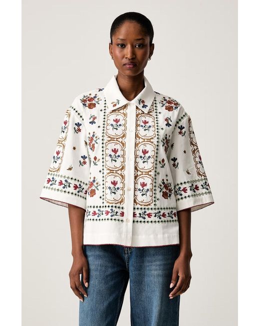 Camicia Da Donna di Weekend by Maxmara in Natural