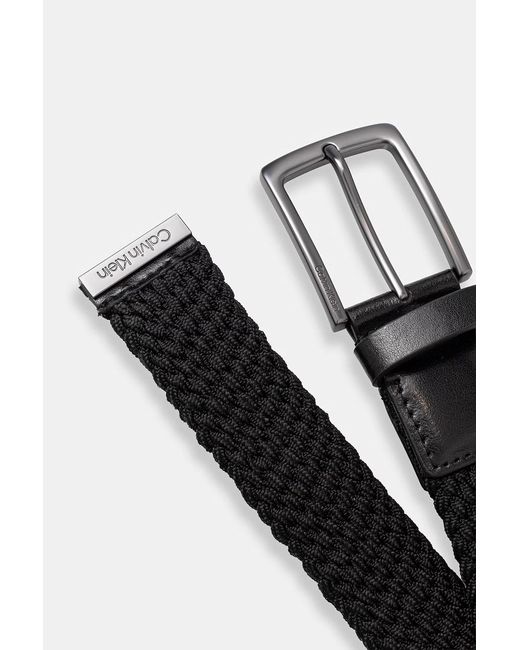 Cintura Da Uomo di Calvin Klein in Black da Uomo