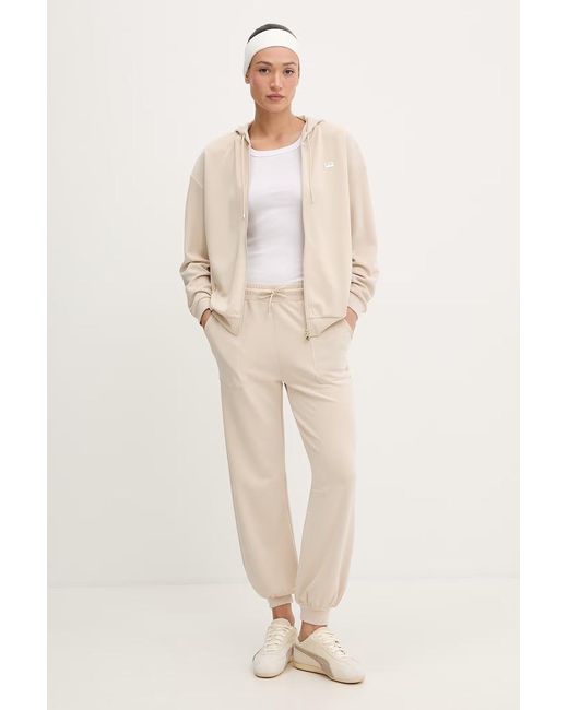 Felpa Da Donna di EA7 in Natural