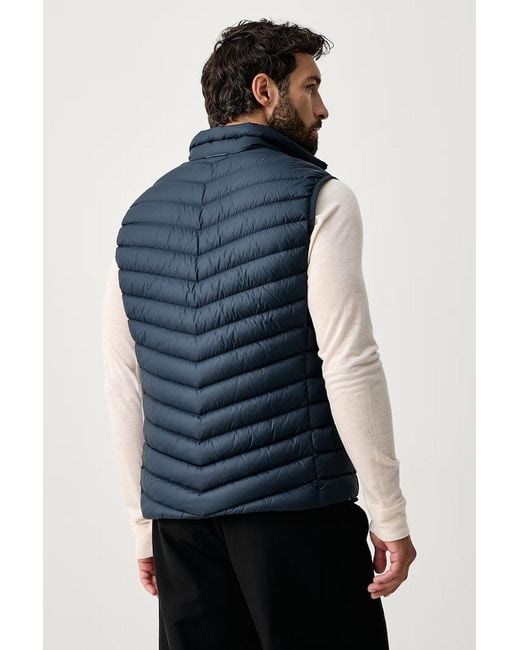 Smanicato di Peak Performance in Blue da Uomo