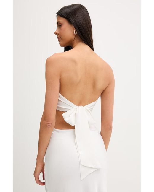 Camicetta di Bardot in White