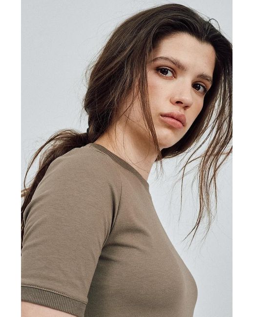 T-Shirt Basic di Muuv. in Blue