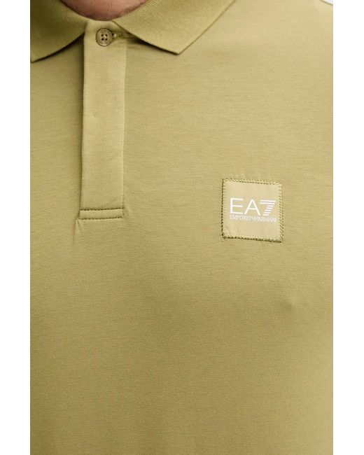 Polo di EA7 in Green da Uomo