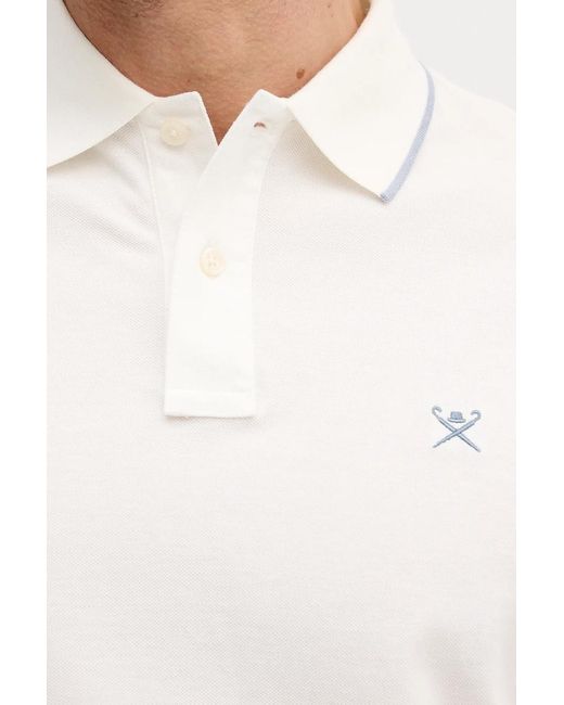 Polo di Hackett in White da Uomo