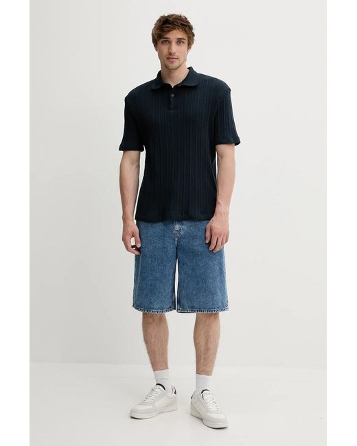 Polo di Samsøe & Samsøe in Black da Uomo