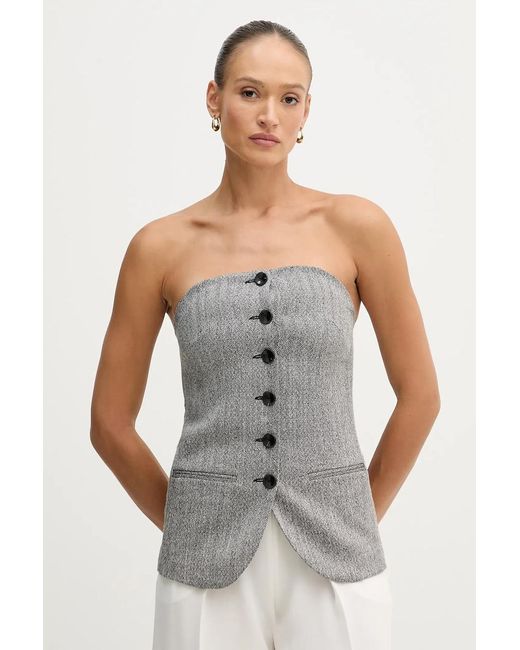Camicetta di Sisley in Gray