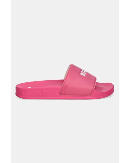 Ciabatte Slide di MSGM in Pink