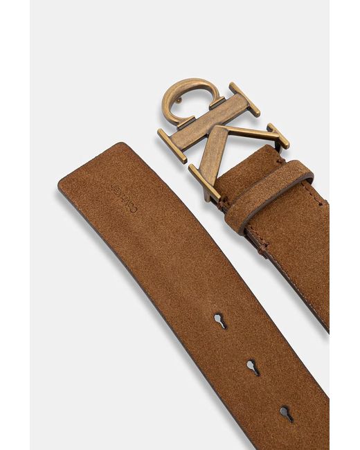 Cintura Da Uomo di Calvin Klein in Brown da Uomo