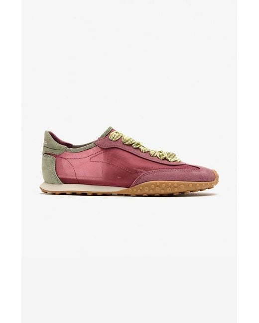 Bridge Vichy Solid Mesh Sage Sneakers Da Donna di HOFF in Red