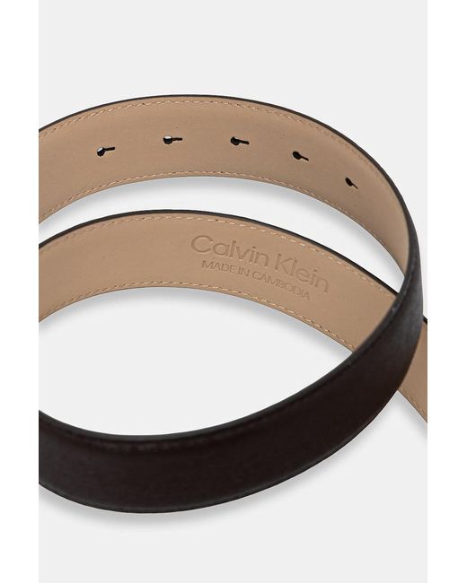 Cintura Da Uomo di Calvin Klein in Brown da Uomo