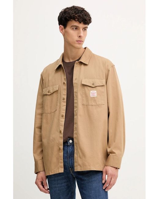 Levi's Camicia Da Uomo di Levi's in Natural da Uomo