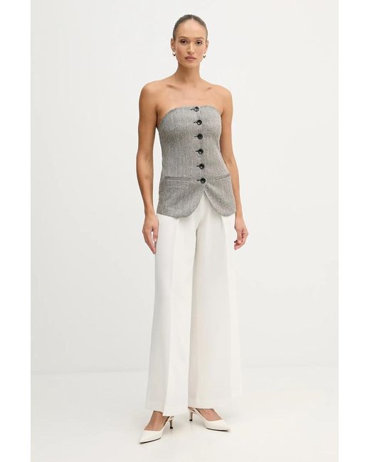 Camicetta di Sisley in Gray