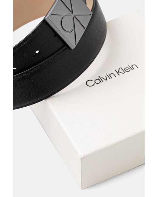 Cintura Da Uomo di Calvin Klein in Black da Uomo