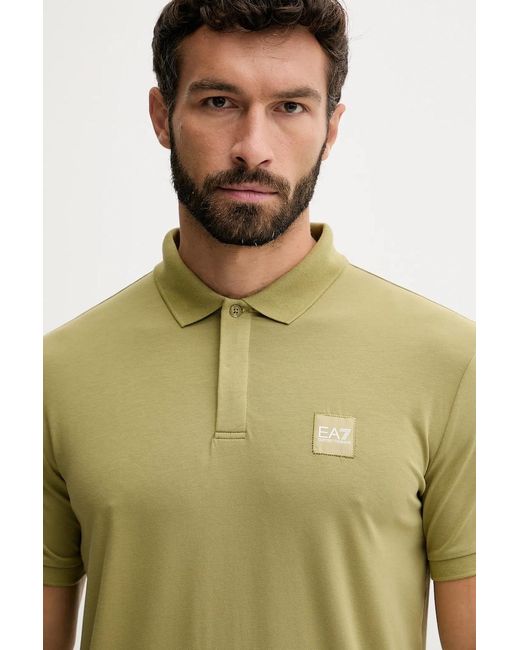 Polo di EA7 in Green da Uomo