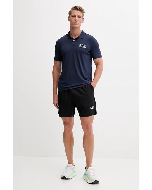 Polo di EA7 in Blue da Uomo
