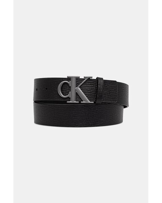 Cintura Da Uomo di Calvin Klein in Black da Uomo