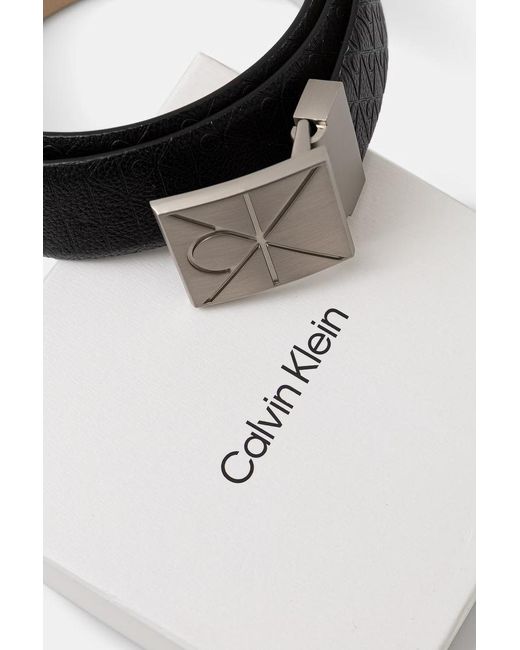 Cintura Da Uomo di Calvin Klein in Black da Uomo