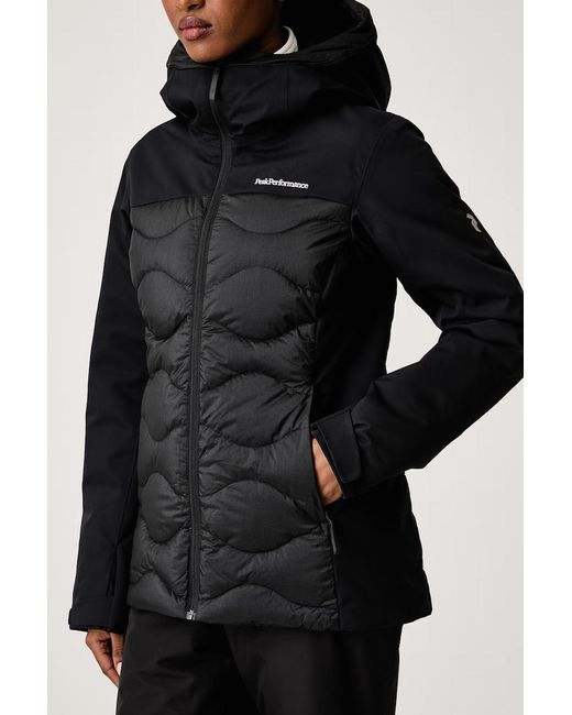 Giacca Da Sci Da Donna Silverchute Helium di Peak Performance in Black