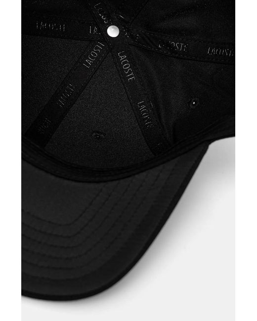 Cappello Da Baseball di Lacoste in Black