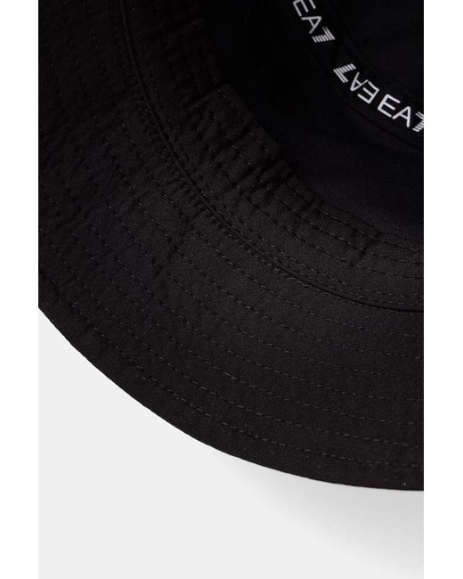 Bucket Hat di EA7 in Black