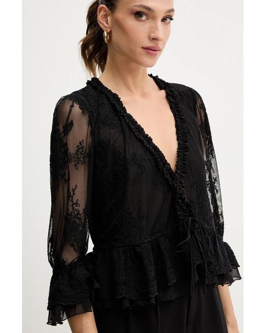 Camicia di Bardot in Black